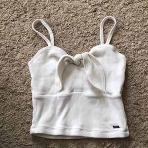 white cropped tank top!